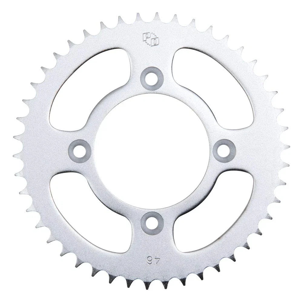 Primary Drive JTR1204-46-PD Rear Steel Sprocket 46 Tooth Silver