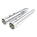 4.33" Megaphone Slip-On Exhaust Pipes Fit For Harley Touring Electra Glide 17-25