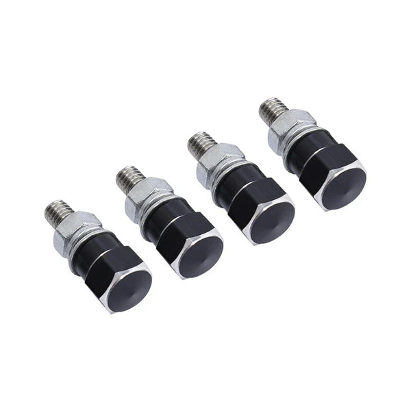 4PCS Hex License Plate Frame Bolts Fit For Harley Touring Sportster Dyna Softail