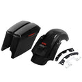 5" Stretched Saddlebags Rear Fender Fit For Harley Electra Road Glide Fltr 09-13