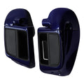 Lower Vented Fairings Fit For Harley Street Glide 14-Up Zephyr Blue/Black Sunglo