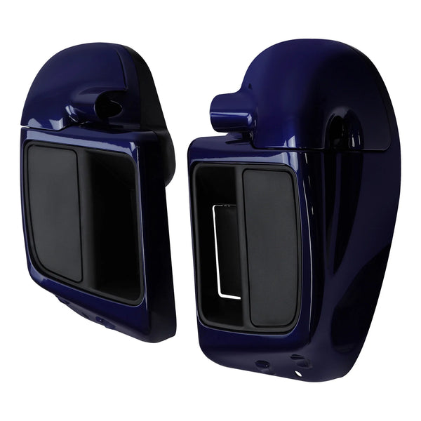 Lower Vented Fairings Fit For Harley Street Glide 14-Up Zephyr Blue/Black Sunglo