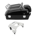 Razor Trunk Backrest Rack Solo Mount Fit For Harley Touring 09-13