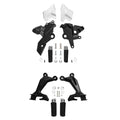 Driver & Passenger Footrest Foot Pegs Bracket Fit For Kawasaki Ninja 650 17-25