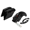 5" Stretched Saddlebags 6X9" Speaker Lid & Fender Fit For Harley Road King 09-13