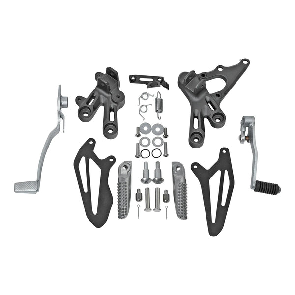Front Rider Footpegs Footrest Pegs Bracket Fit For Yamaha YZF-R7 YZFR7 2022-2025