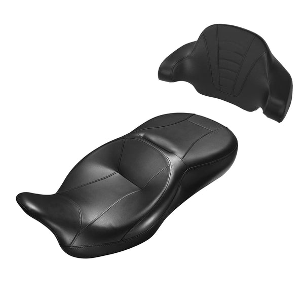 Rider Driver Passenger Seat King Backrest Fit For Harley Street Glide 2014-2023