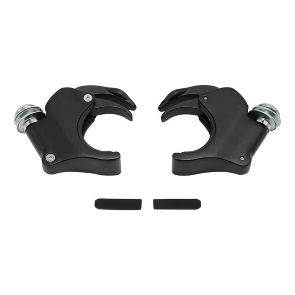 49mm Detachable Windshield Clamps Fit For Harley Dyna Super Glide V-Rod Vrsca
