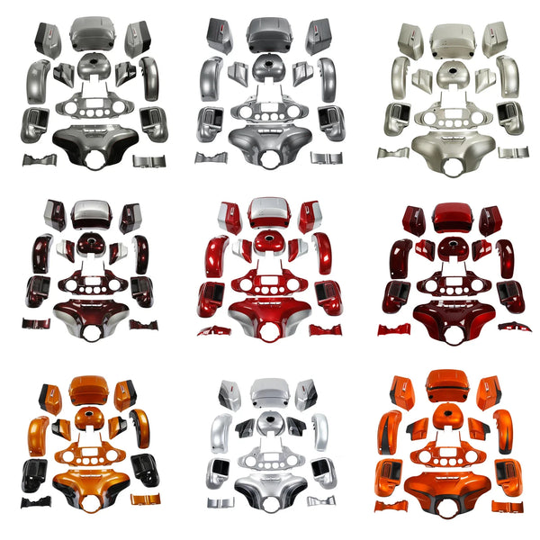 Fairing Bodywork Body Work Kit Fit For Harley Electra Glide Ultra Limited 14-24