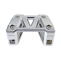 Chrome 1" 25mm Handlebar Riser Fit For Harley Dyna Low Rider Wide Glide 06-17