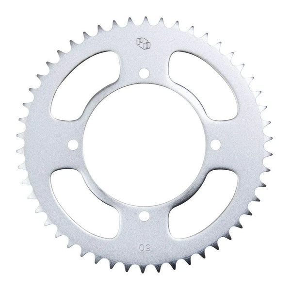 Primary Drive Rear Steel Sprocket 50 Tooth Silver For Kawasaki KX80 1986-2000