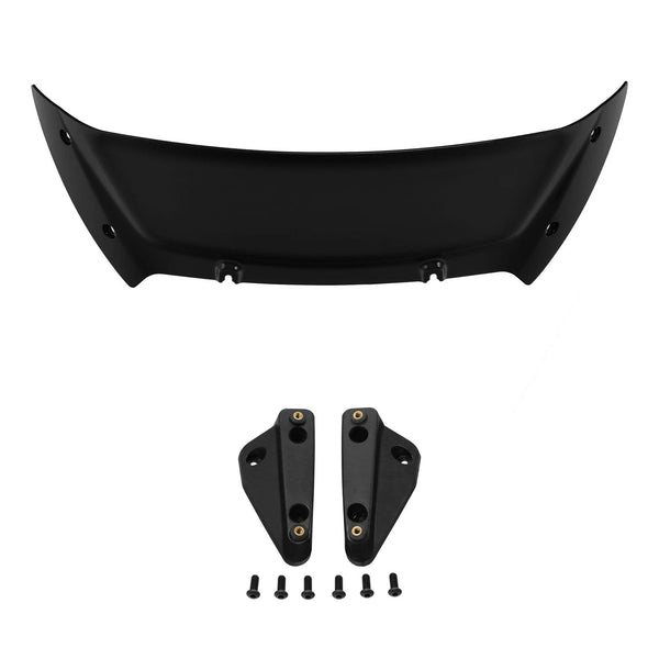 6" Black Windshield Bracket Mounts Fit For Harley Cvo Road Glide 23-26 Fltrx 24