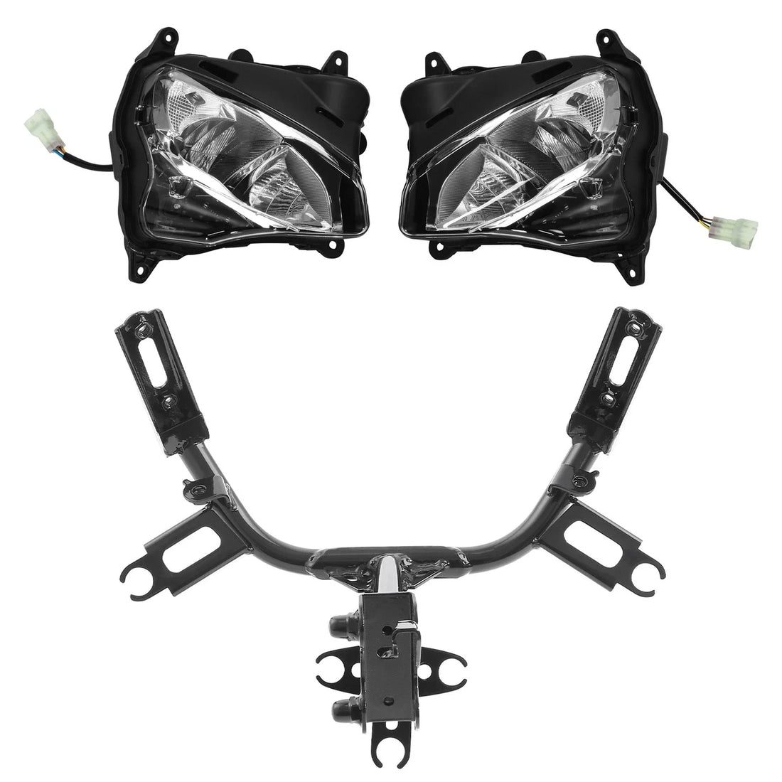 LED Headlight Upper Fairing Stay Bracket Fit For Yamaha Yzf R3 YZF-R25 2019-2024
