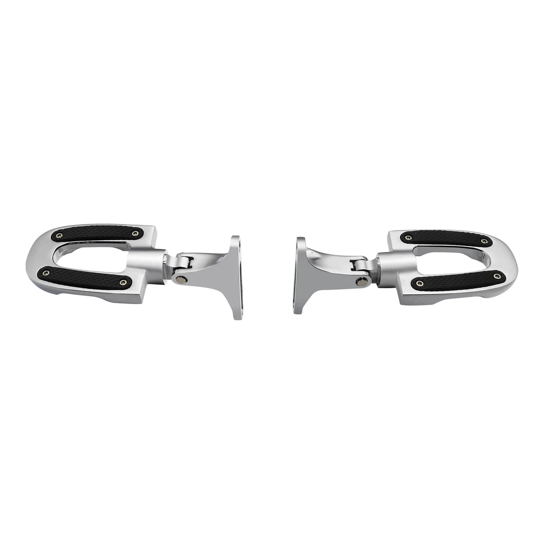Chrome Rear Passenger Footpegs Pegs Mount Fit For Harley Road Street Glide 93-25