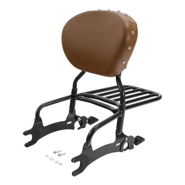 Backrest Sissy Bar w/ Luggage Rack Fit For Indian Chieftain 14-25 Roadmaster 17+
