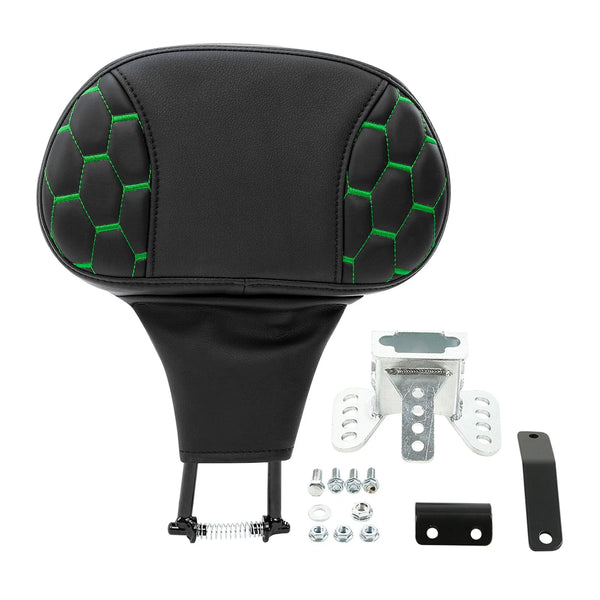 Driver Backrest Pad Fit For Harley Touring Street Road Glide King 2009-2023