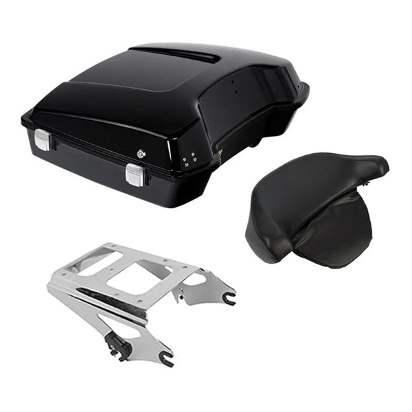 Razor Trunk Chrome Mount Rack Fit For Harley Touring Road King 2009-2013