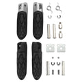 Rider & Passenger Footpegs Footrests Fit For Suzuki Hayabusa GSX1300R 2022-2024