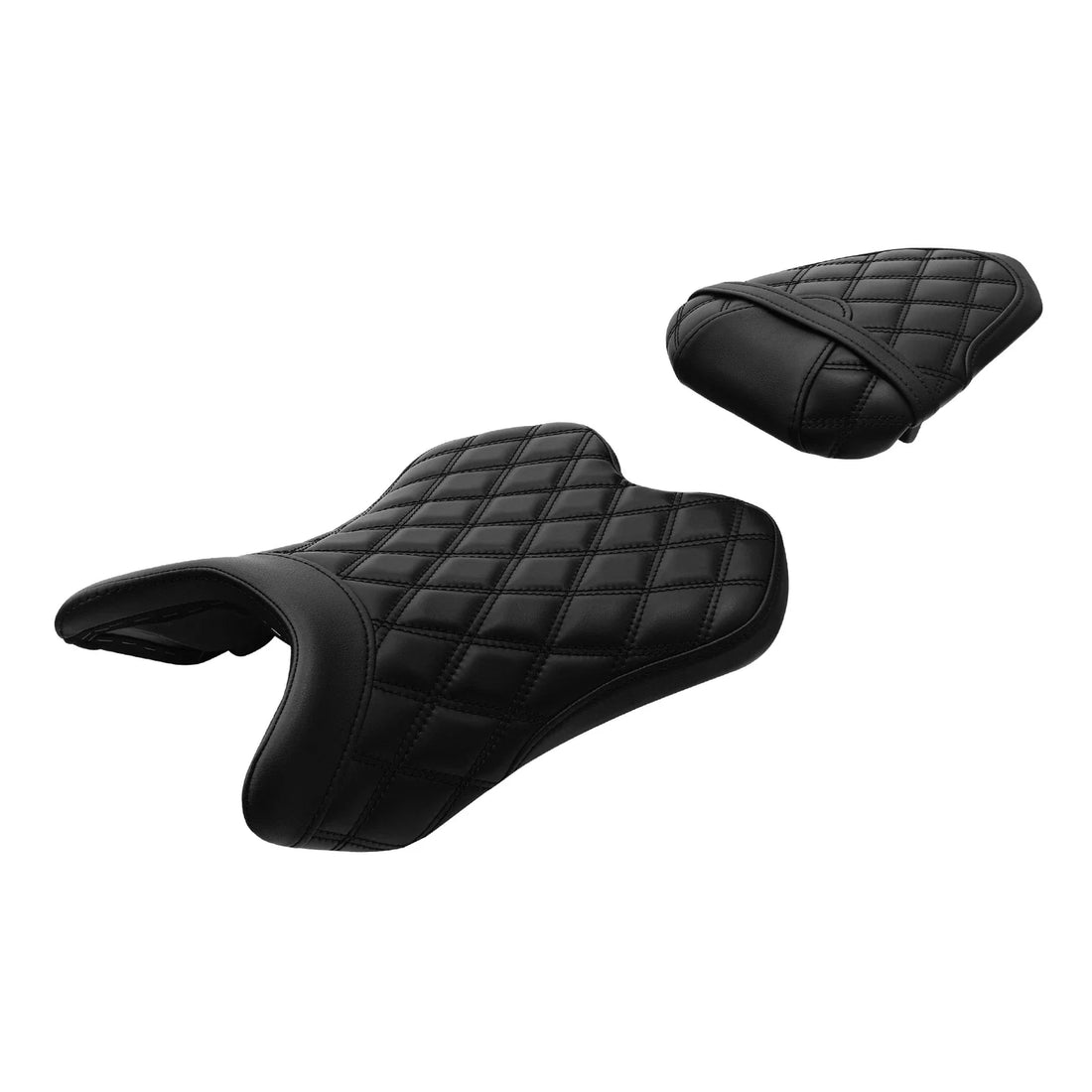 Black Driver Rider & Passenger Seat Fit For Yamaha Yzf R1 YZF-R1 2007-2008