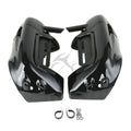 Vivid Black Lower Vented Fairings Fit For Harley Touring Electra Glide 1983-2013