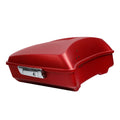 Chopped Trunk Fit For Harley Electra Street Glide 2014-2025 Wicked Red Denim