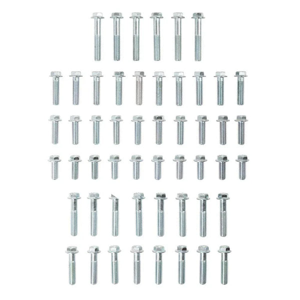 Tusk 17-8660 8mm Flange Bolt 52 Piece Kit