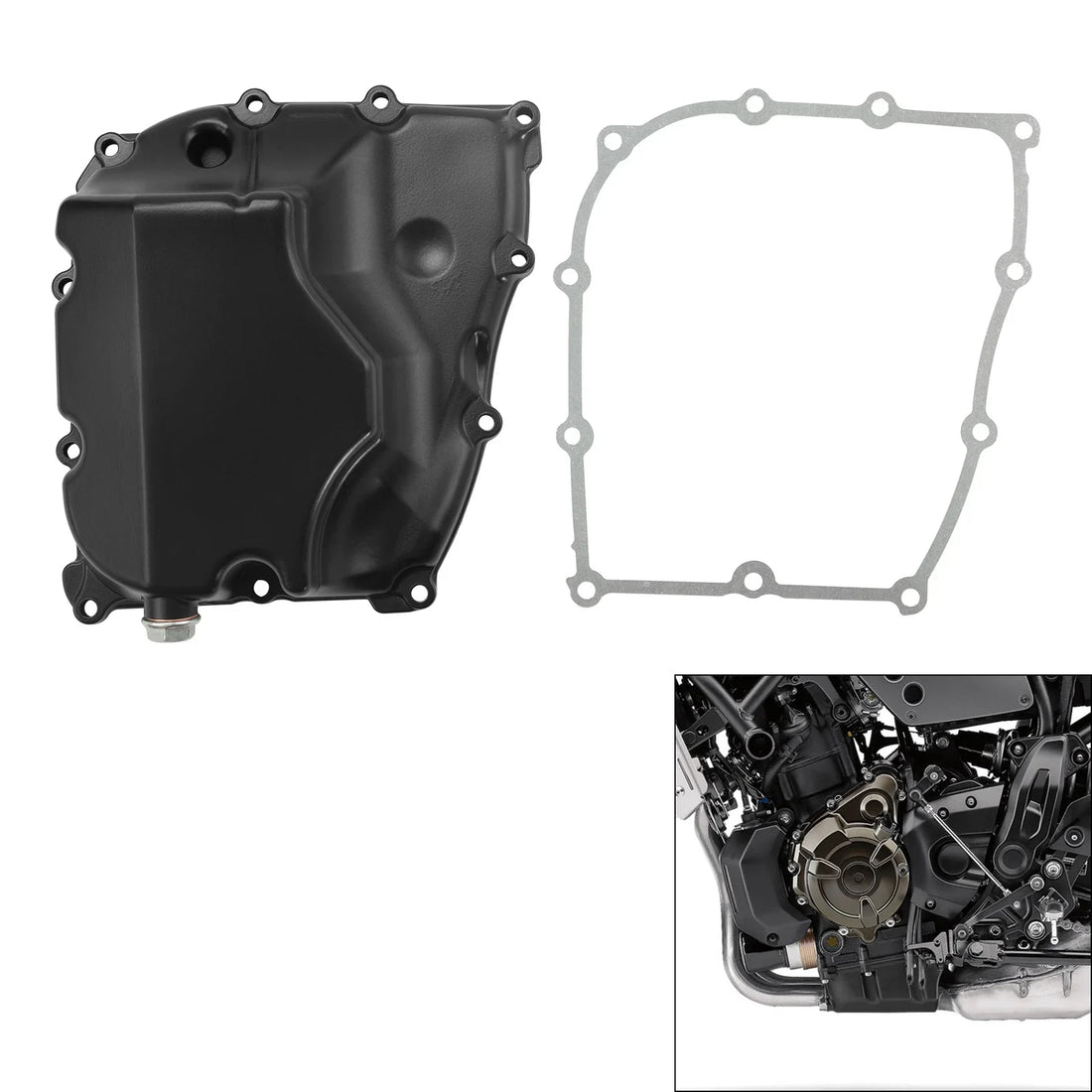 Oil Pan Strainer Cover Assy Fits For Yamaha MT07 14-2020 FZ07 15-17 XSR700 16-24