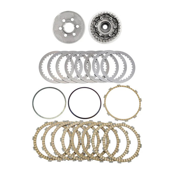Clutch Pressure Plate&Friction Steel Clutch Kit Fit For Harley Road Glide 11-16