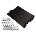 Tusk SPK-YF-21-01c78a-902a44 Motorcycle Spoke Kit - Front 21" Black Spoke/Silver