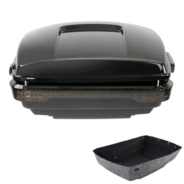 King Trunk LED Brake/Turn/Tail LED Light Fit For Harley Road Glide 2014-26 Black