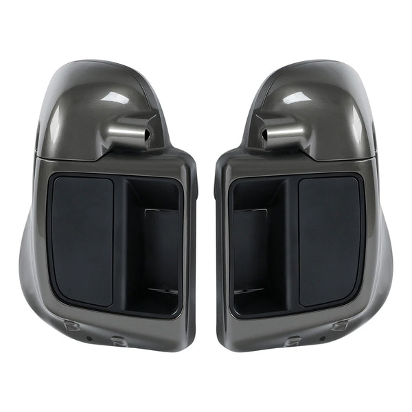 Lower Vented Fairings Fit For Harley Touring Street Glide 14-23 Industrial Gray
