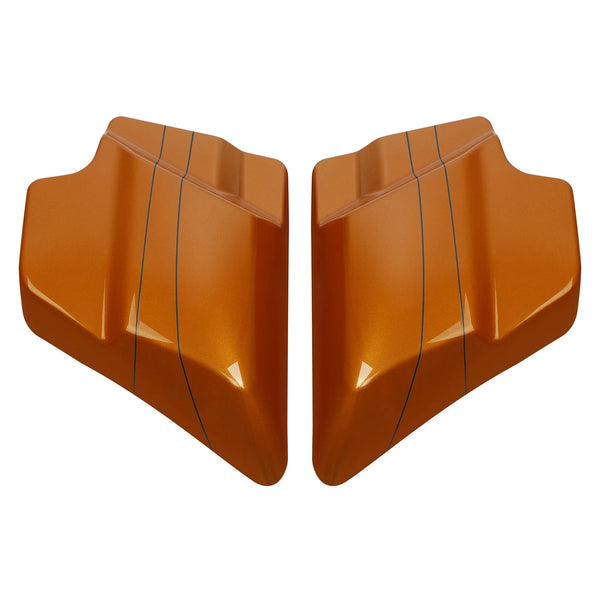 Side Covers Fairings Fit For Harley Touring Street Glide 2009-2024 Amber Whiskey
