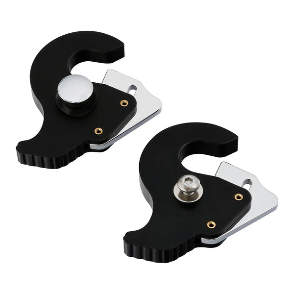 Sissy Bar Luggage Rack Docking Latch Clip Kit Fit For Harley Touring FL Softail