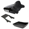 Chopped Trunk Backrest Mount Rack Fit For Harley Touring 1997-2008