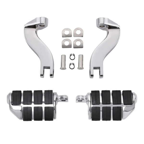 Lion Paw Footpeg Footrest Mount Bracket Fit For Harley Road Electra Glide 93-25
