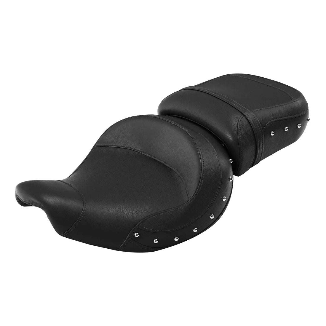 Black Driver Passenger Seat Fit For Indian Chieftain Roadmaster Dark Horse 14-23