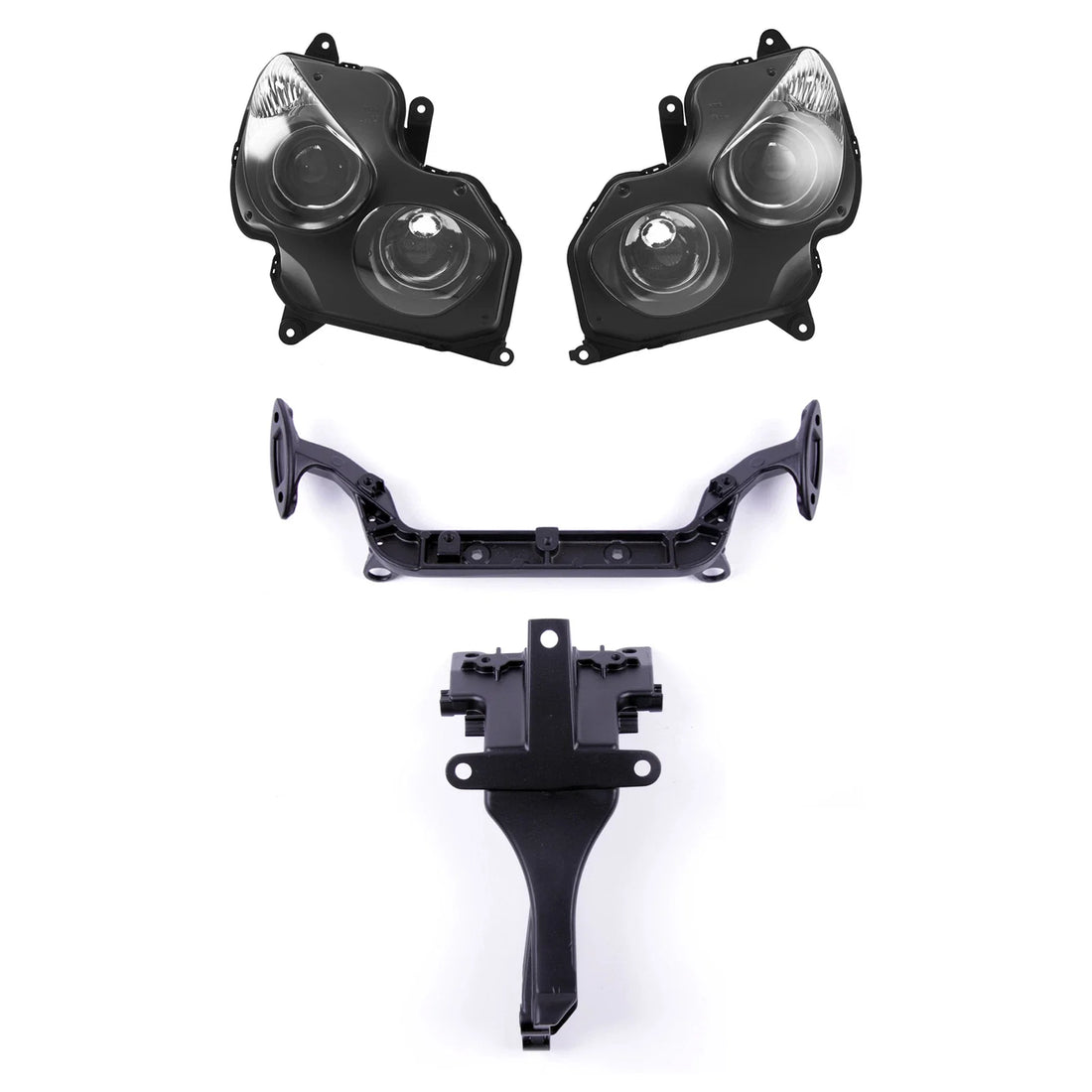 Front Headlight Mirror Fairing Stay Bracket Fit For Kawasaki Ninja ZX14R 2006-11