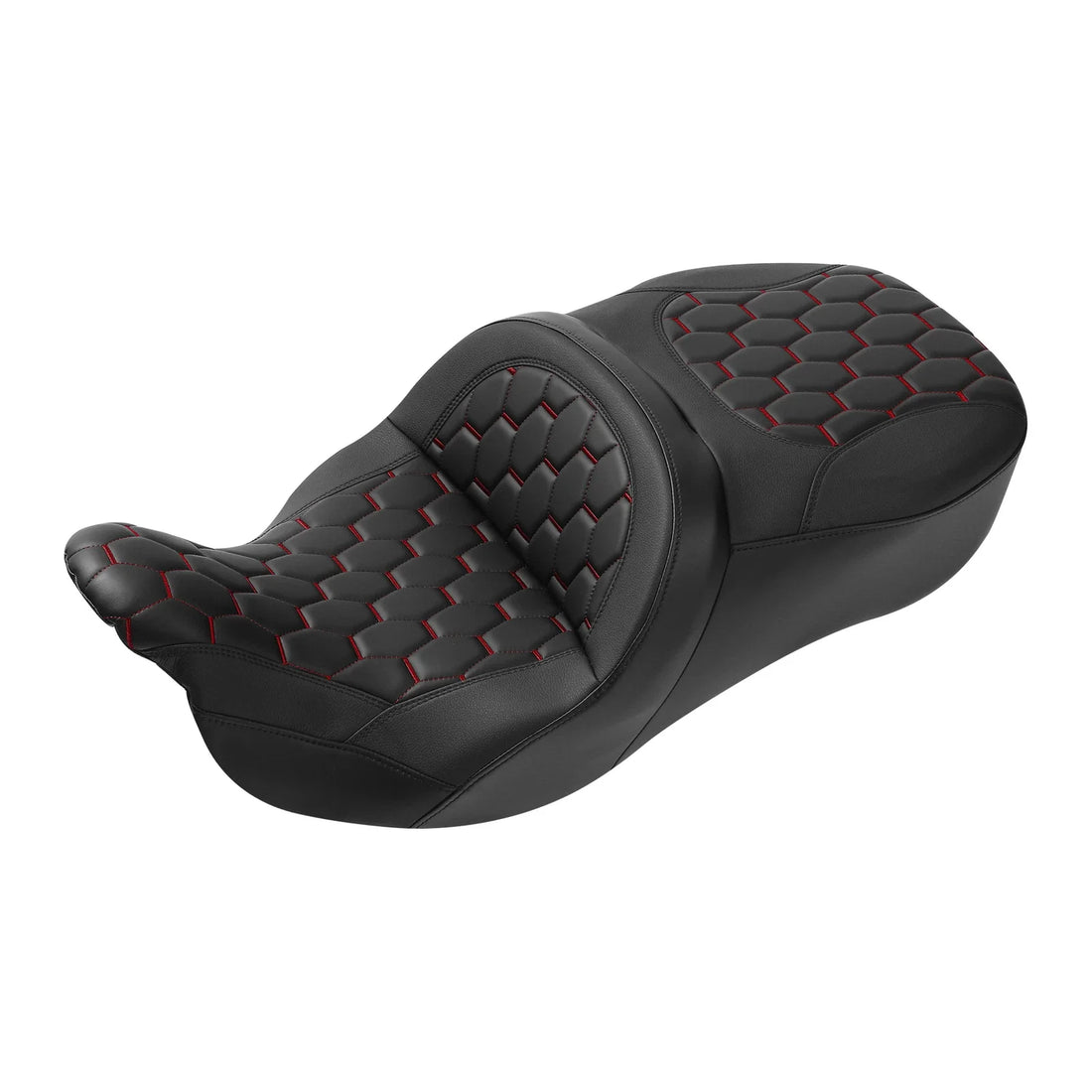 Black Driver Passenger Seat Fit For Harley Touring Electra Road Glide 2009-2023