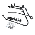 Black Saddle Bags Conversion Brackets Kit Fit For Harley Heritage Springer Flsts