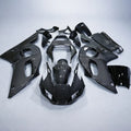 Glossy Carbon Fiber Fairing Kit for Yamaha Yzf R6 1998-2002 Black Gray Painted