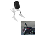 Backrest Sissy Bar Luggage Rack Fit For Kawasaki Vulcan VN400 VN800 1995-2012 11