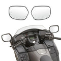 Pair Clear Rear View Side Mirrors Glass Fit For Honda GoldWing GL1800 2001-2017