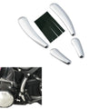 Fit For Harley 08-17 Softail Slim Fls Flstf Deluxe Chrome Swingarm Frame Inserts