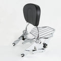 Sissy Bar Luggage Rack Backrest Pad Docking Kit Fit For Harley Touring 2014-2024