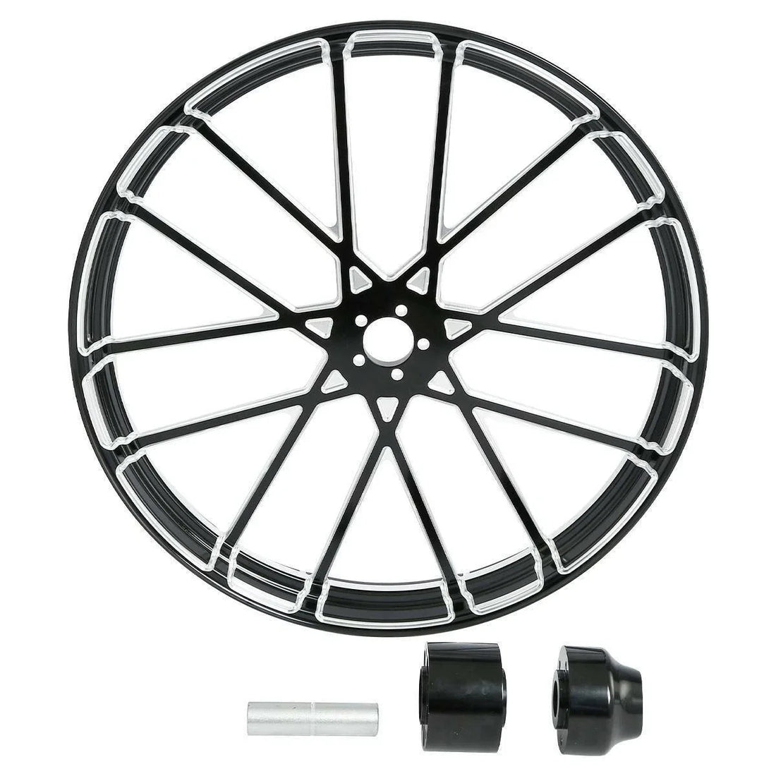 30"x3.5" Front Wheel Rim Hub Single Disc Fit For Harley Road Glide ABS 1997-2021