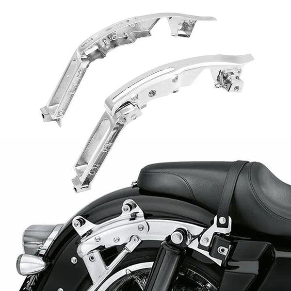 Chrome Rear Fender Support Bracket Fit For Harley Touring Street Glide 2014-2025