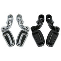 1 1/4" Short Angled Highway Engine Guard Footpeg Foot Peg Mount Fit For Harley