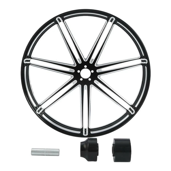 26"x3.5" Front Wheel Rim & Hub Single Disc Fit For Harley Road Glide ABS 1997-21