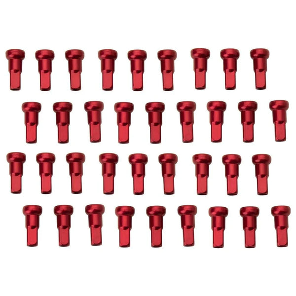 Tusk Impact Wheel Replacement Spoke Nipple Kit Rear Red For Sherco 250 SE Six