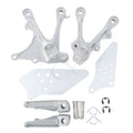 Driver Footrests Peg Bracket Fit For Kawasaki Ninja ZX6R 2005-2008 ZX636 05-2006